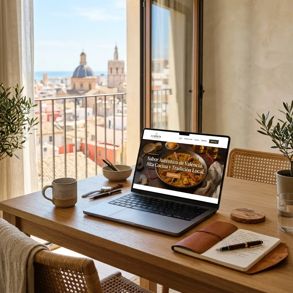 Diseño web para negocios locales en Valencia: qué debe incluir para conseguir contactos